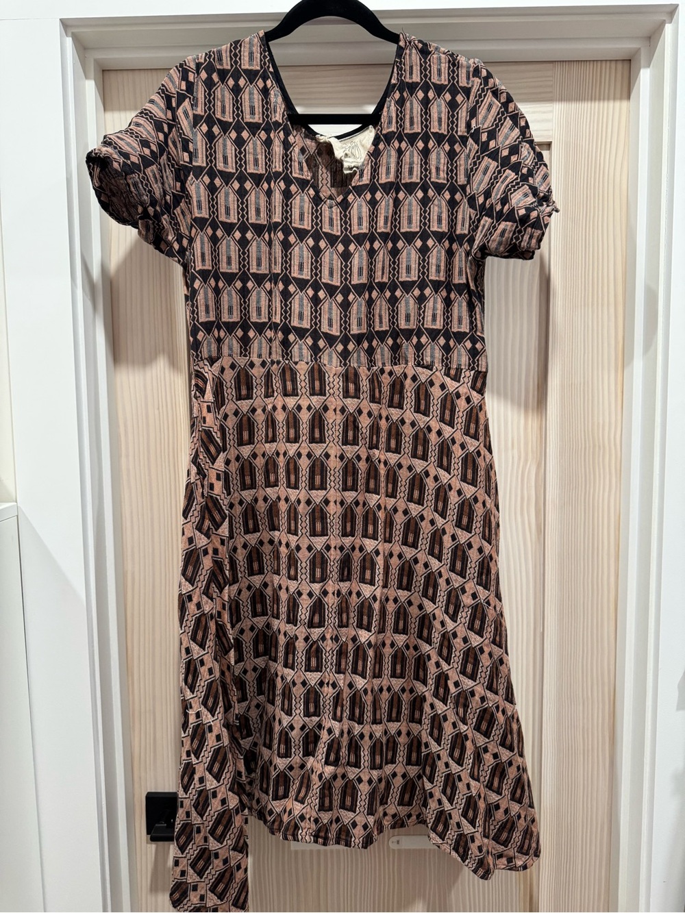 Ace & Jig Luella Dress in Dogwood, Size XL